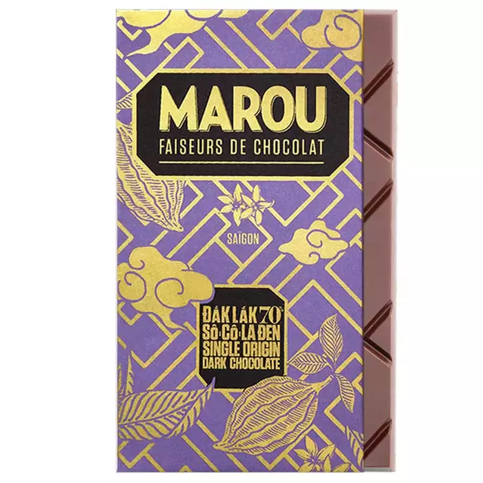 Bild på Dak Lak 70% mörk choklad – 80g