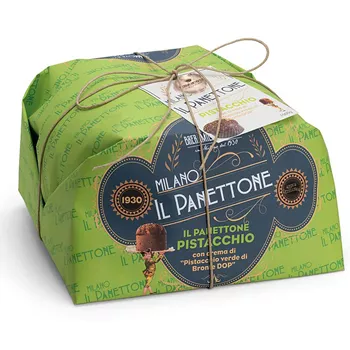 Panettone med pistage