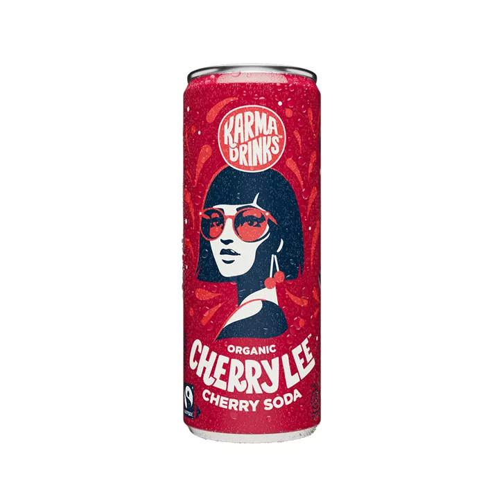 Bild på Cherry Lee soda – 25cl