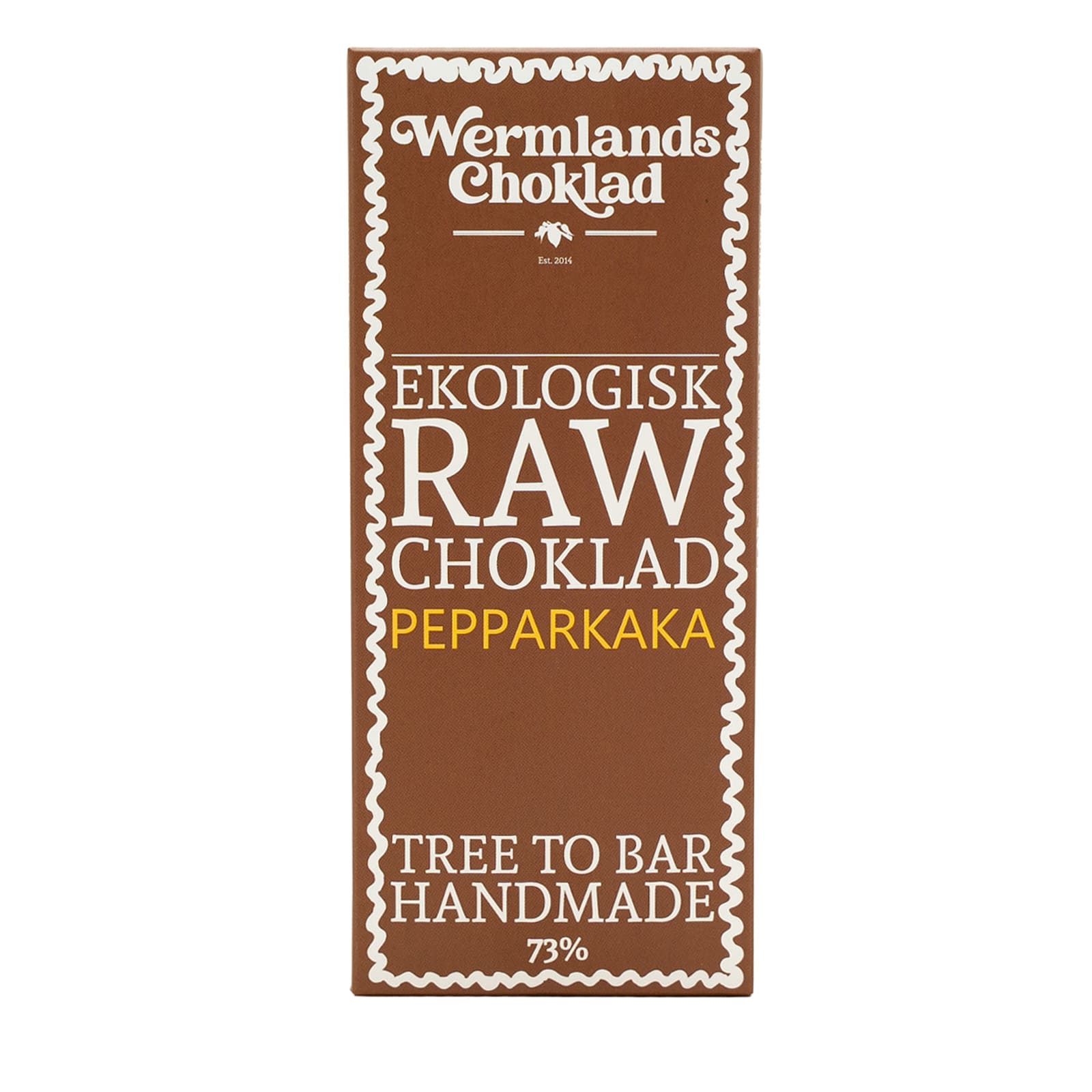 73% rawchoklad med pepparkaka