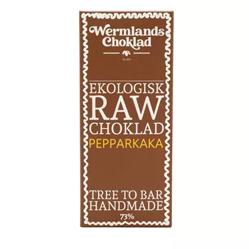 73% rawchoklad med pepparkaka