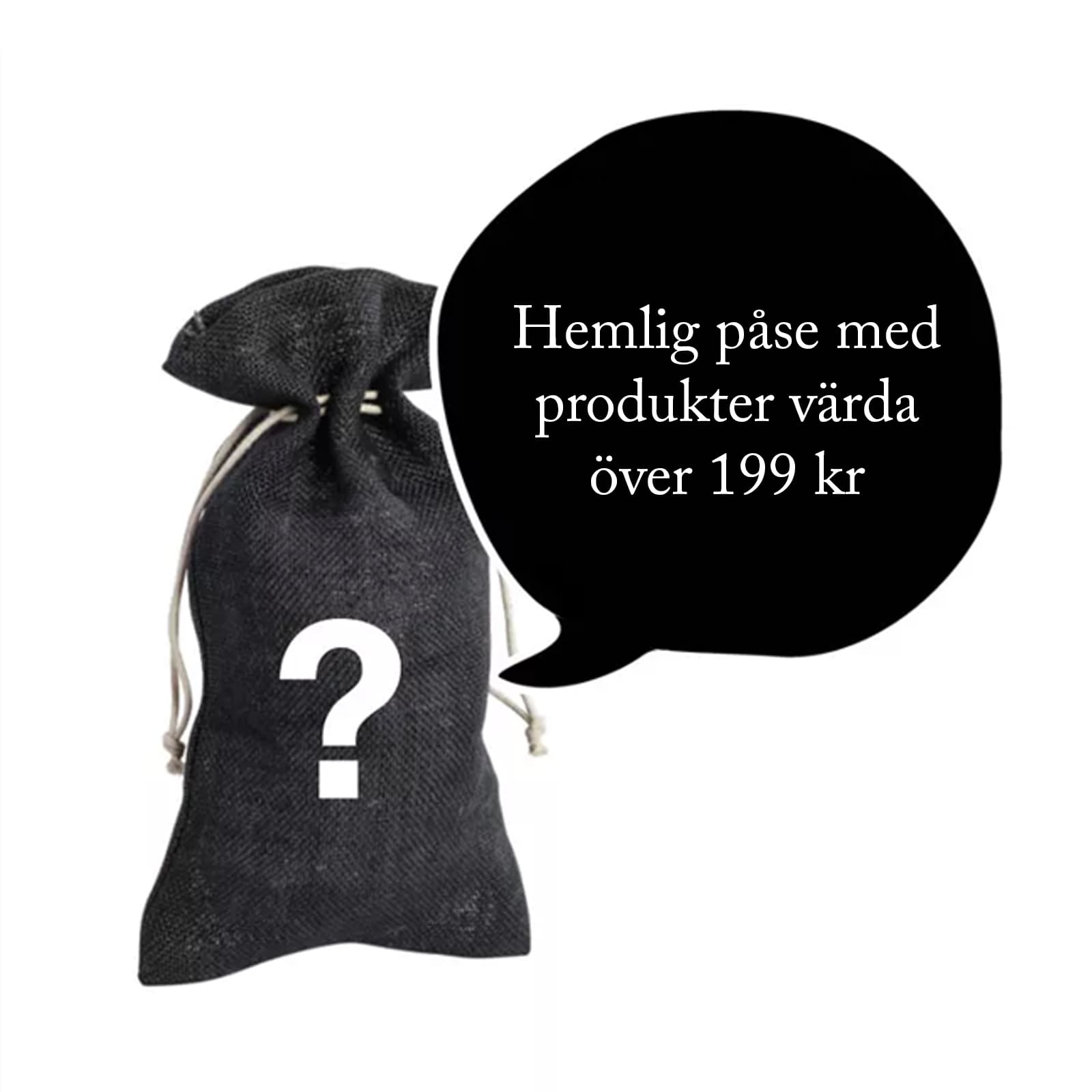 Mystery bag – hemlig påse med godis & delikatesser