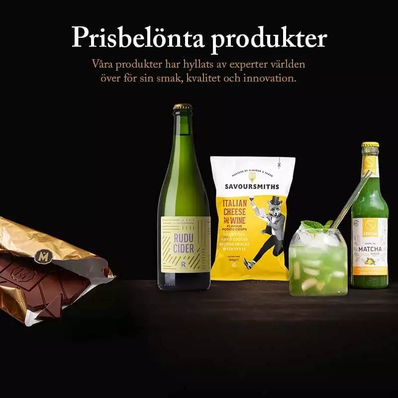 Prisbelönta produkter