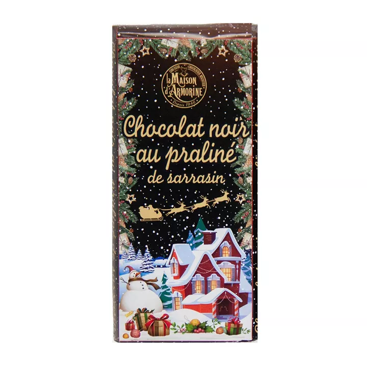 Bild på Mörk choklad med pralinéfyllning 70%