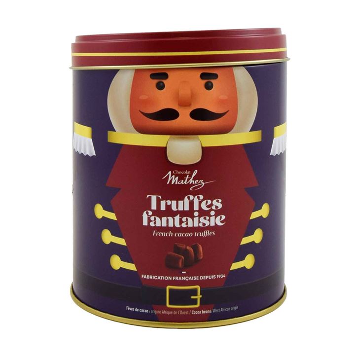 Bild på Tryffel hasselnöt presentburk nötknäpparen