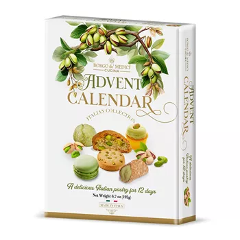 Julkalender med pistagekakor – 12 dagar, luckor 13–24 dec