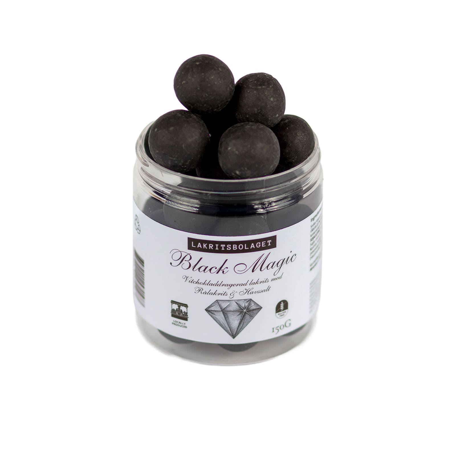 Bild på Chokladlakrits Black Magic - 150g