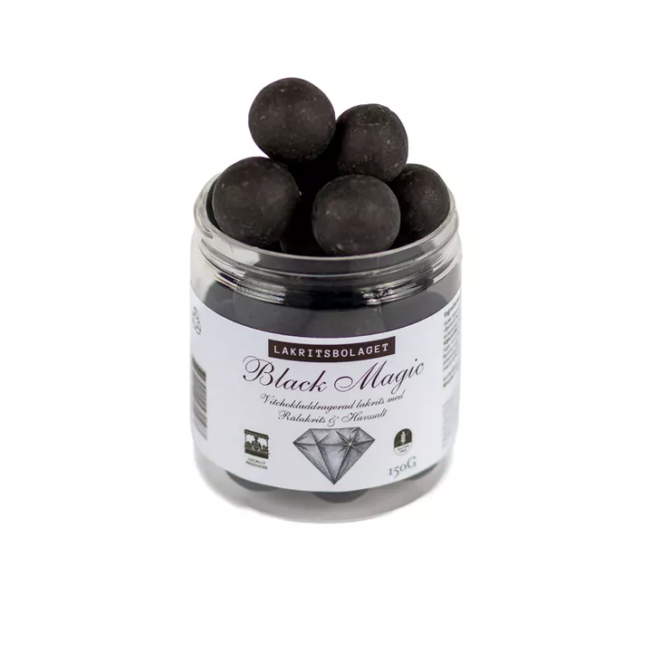 Bild på Chokladlakrits Black Magic - 150g