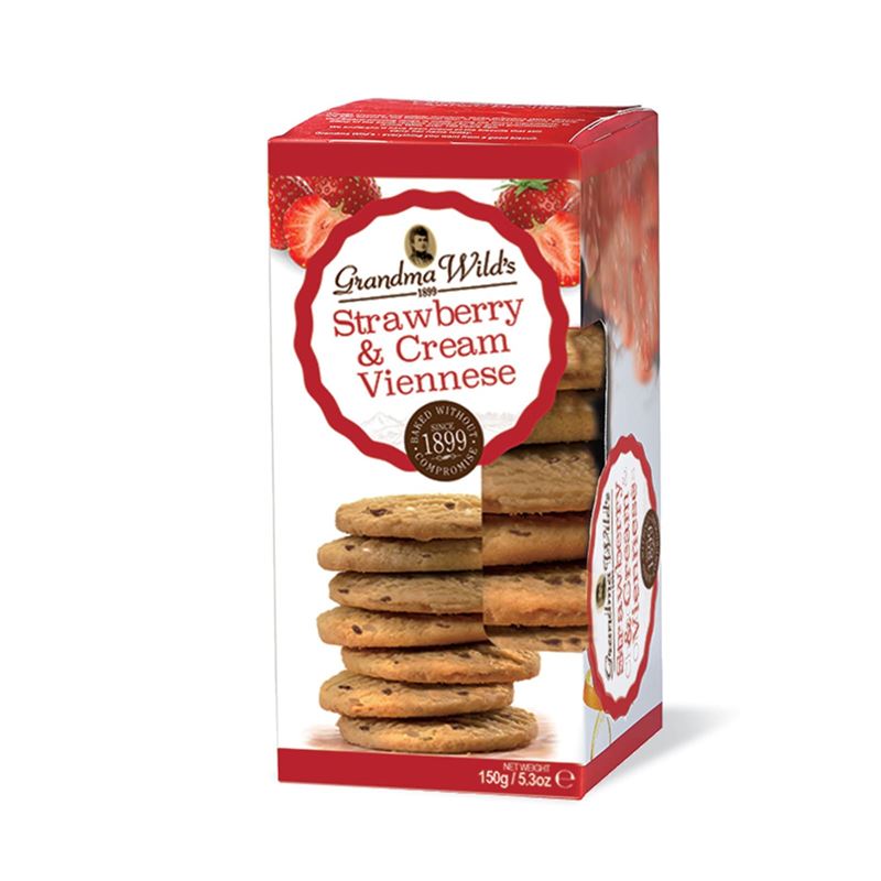 Strawberry & White chocolate cookie