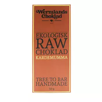 73% mörk choklad med kardemumma