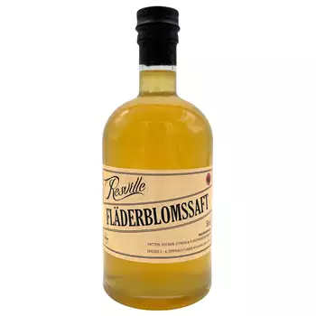 Kallpressad fläderblomssaft – 50cl