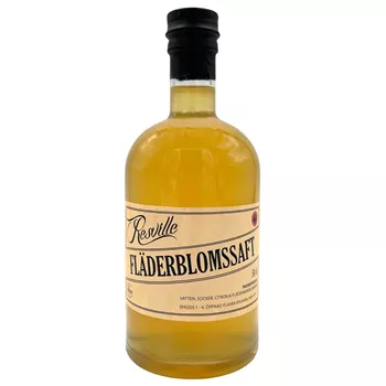 Kallpressad fläderblomssaft – 50cl