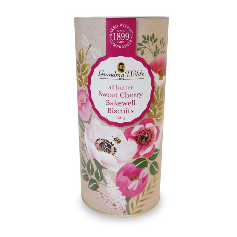 Smörkakor med körsbär & mandel i Botanical-tub – 150g