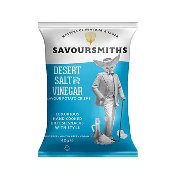 Ökensalt- & vinägerchips – 40g