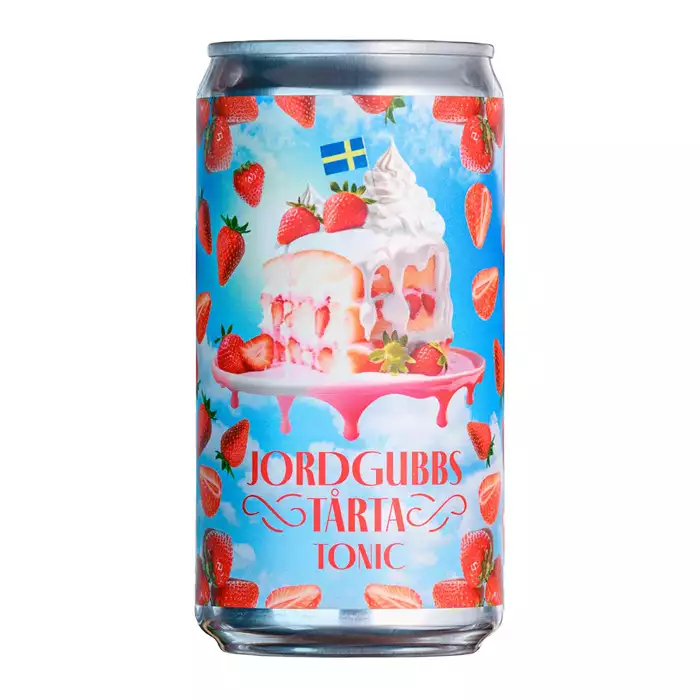 Bild på Jordgubbstårta tonic – 25cl