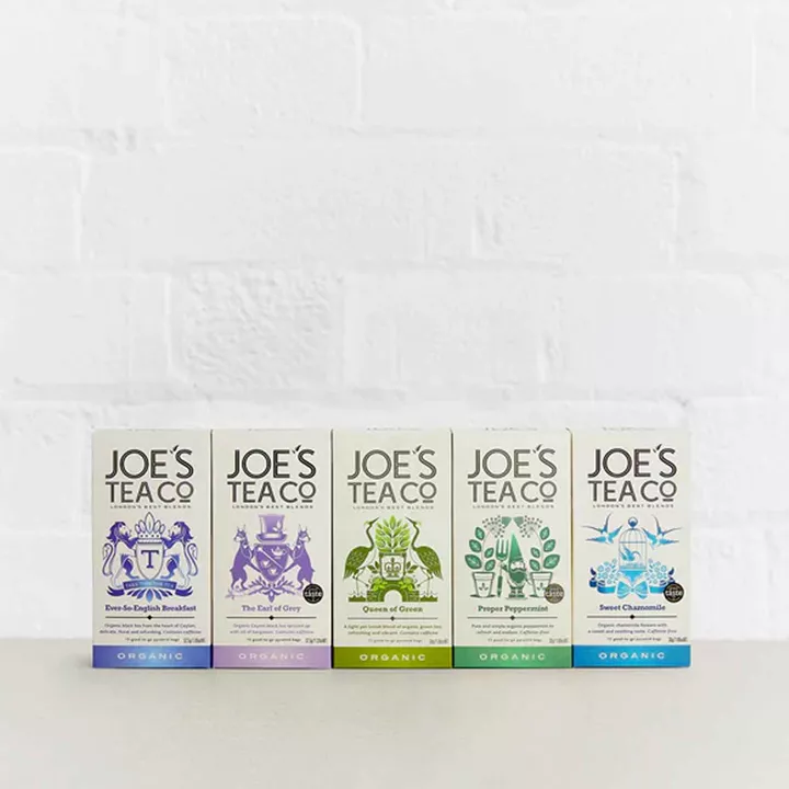 Bild på Joes Tea – Classic Five