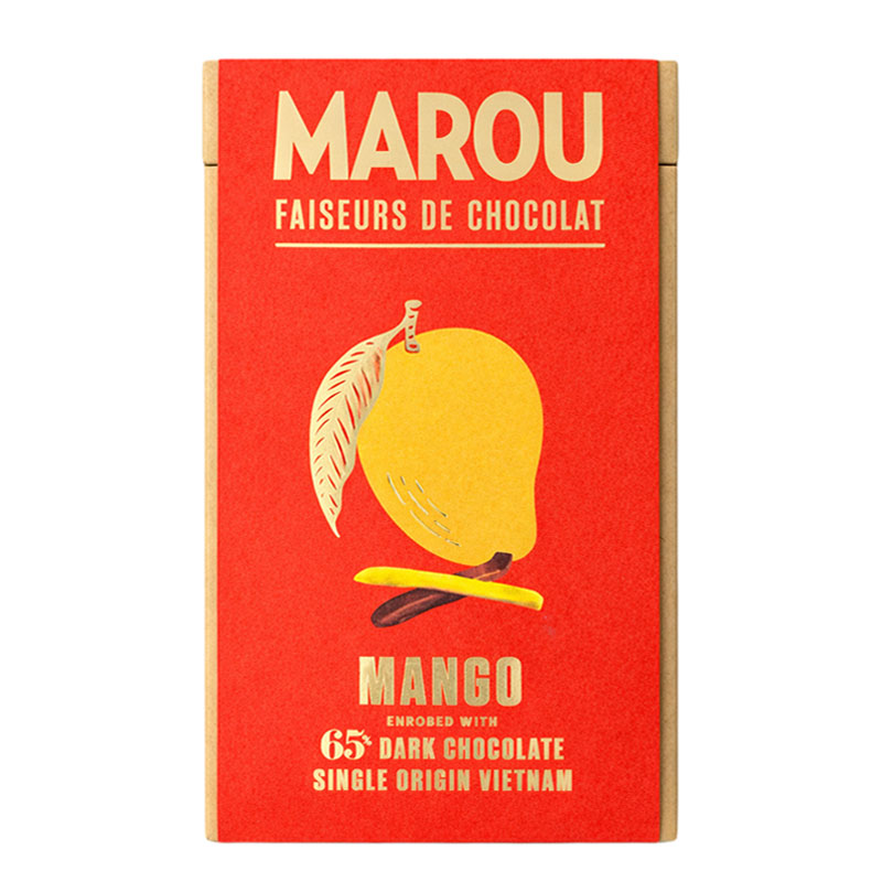 Chokladdoppad mango — 65% mörk choklad 