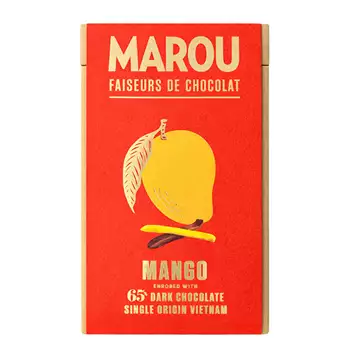 Chokladdoppad mango — 65% mörk choklad
