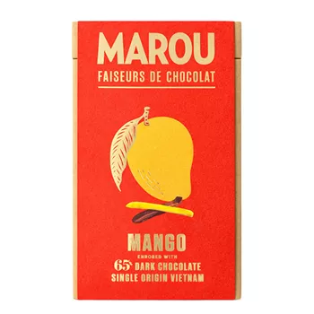 Chokladdoppad mango — 65% mörk choklad