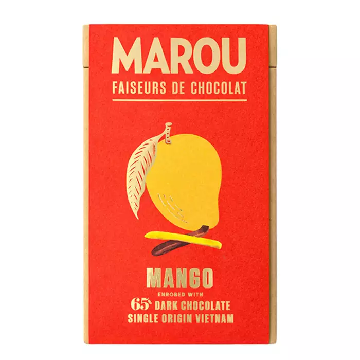 Bild på Chokladdoppad mango — 65% mörk choklad