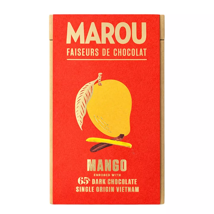 Bild på Chokladdoppad mango — 65% mörk choklad