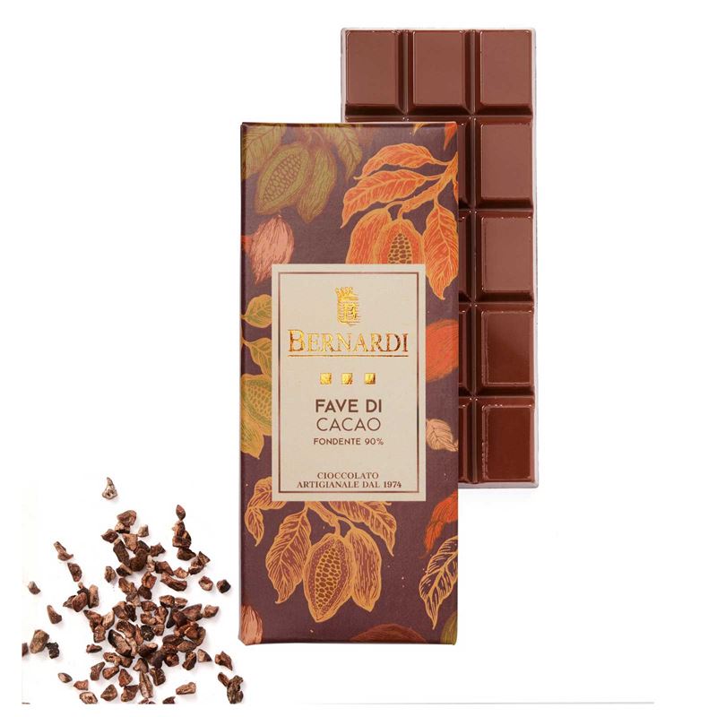 Mörk choklad med kakaonibs