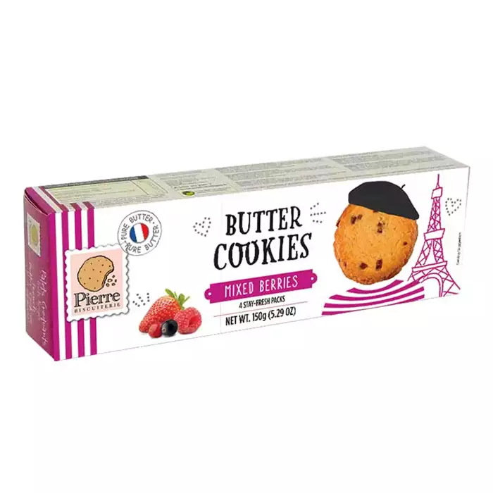 Bild på Shortbread med blandade bär – 150g