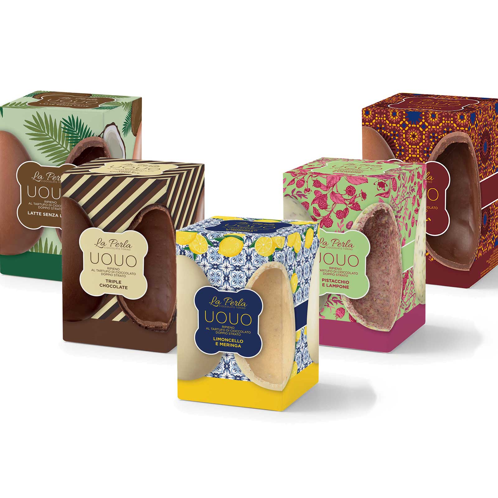 Bild på Chokladägg mix – 5 olika tryffelsmaker