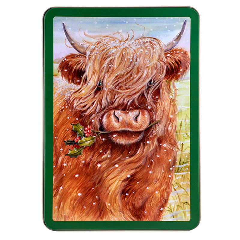 Bild på Presentburk Highland Cow
