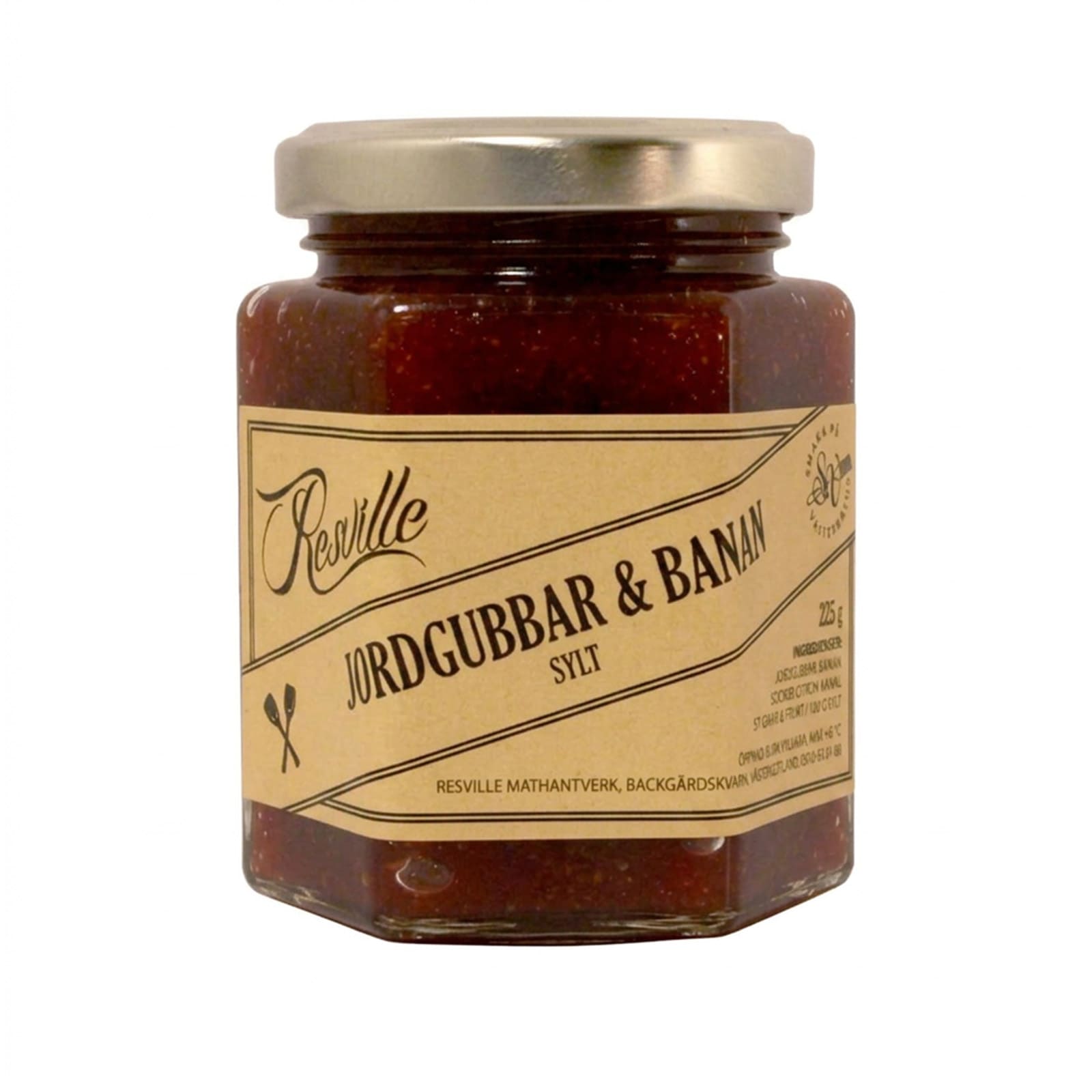 Jordgubb- & banansylt – 225g