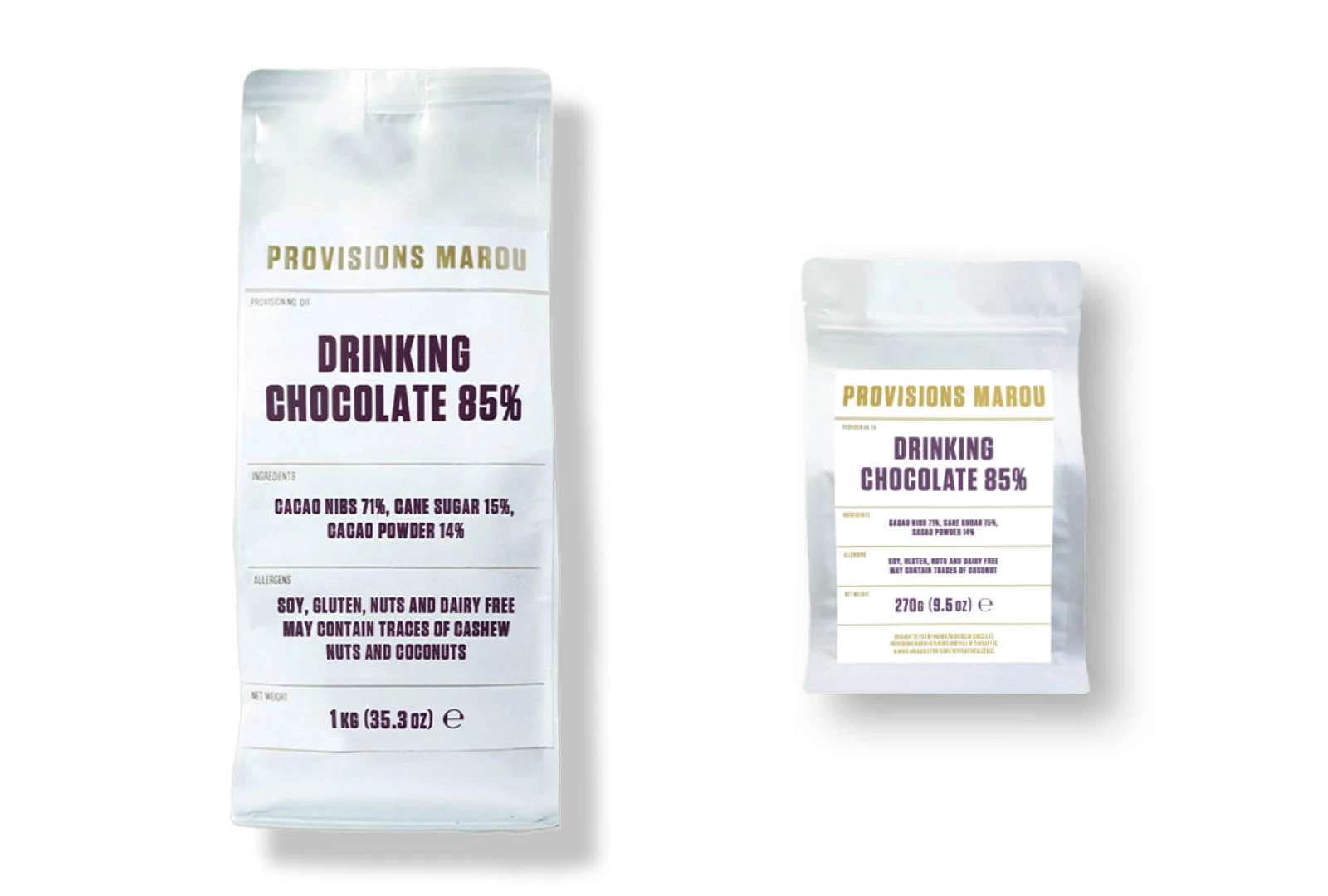 Chokladbitar för drickchoklad