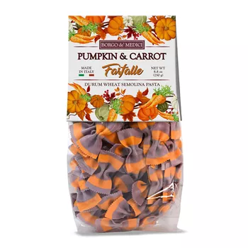 Pumpkin & Carrot Farfalle