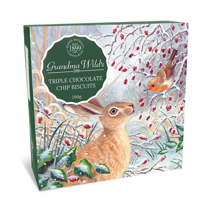 Bild på Presentask - Kakor med triple chocolate chip