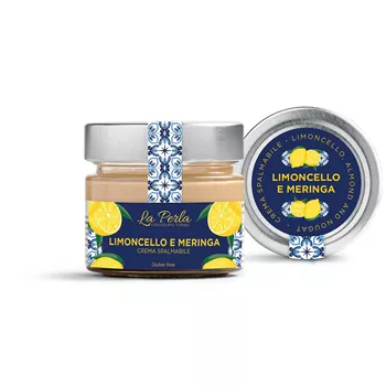 Limoncellocréme med maräng