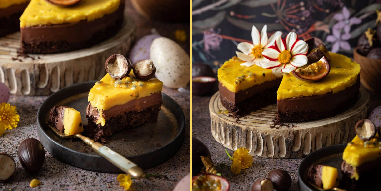 Passionsfruktstårta