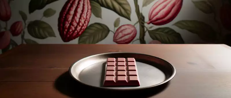 Ruby/rosa choklad