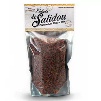 Knäckigt kolaströssel med havssalt