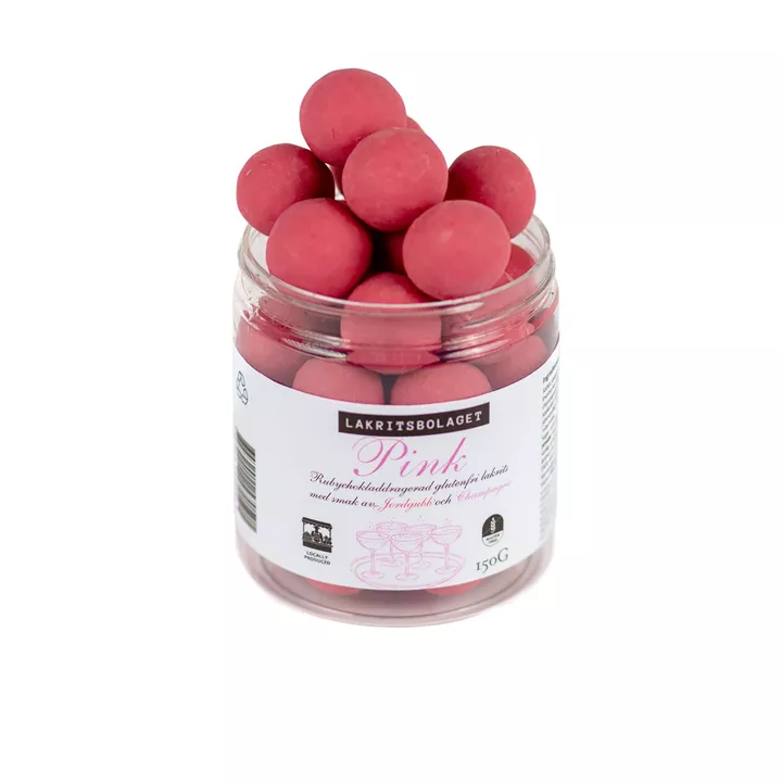 Bild på Chokladlakrits Pink Champagne – 150g