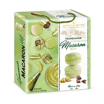 DIY-Presentpaket Pistagemacaron