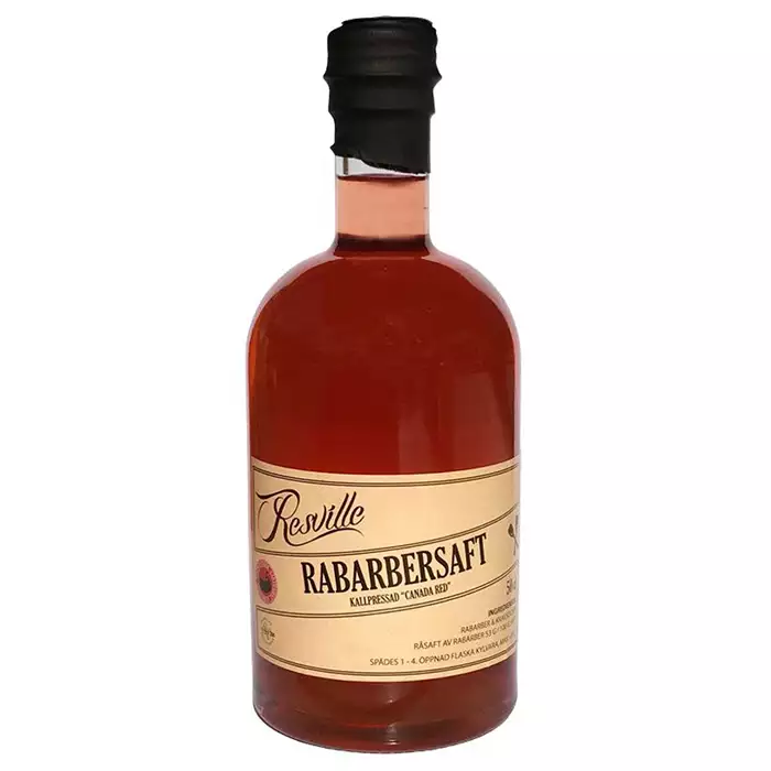 Bild på Kallpressad rabarbersaft Canada Red – 50cl