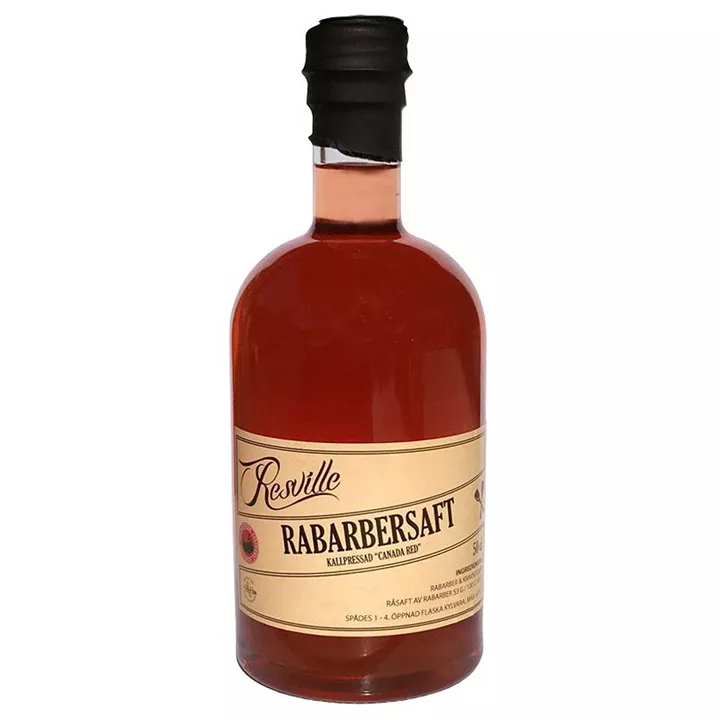 Bild på Kallpressad rabarbersaft Canada Red – 50cl