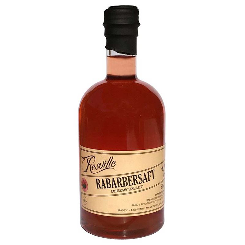 Kallpressad Rabarbersaft Canada Red