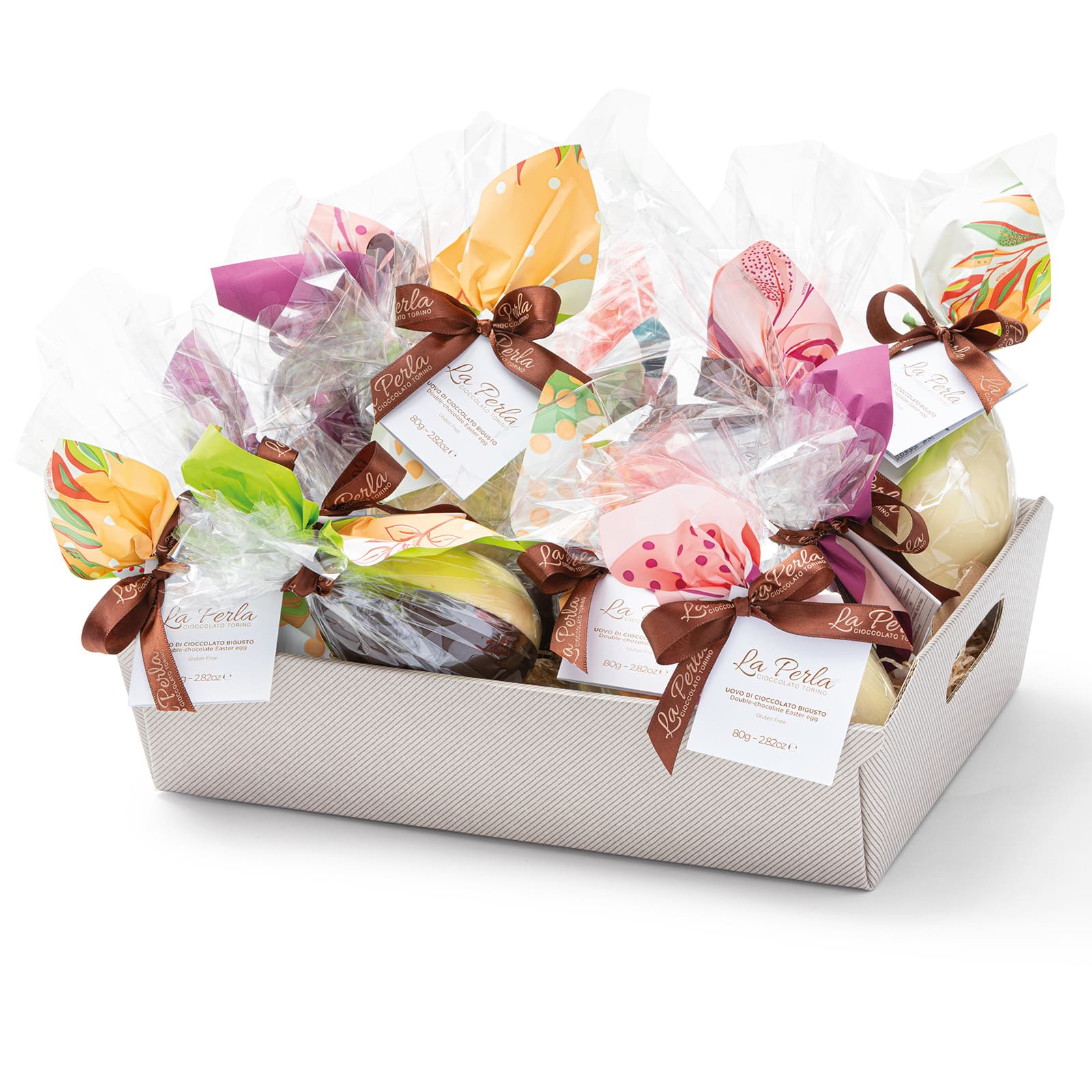 Chokladägg mix – mjölk-, mörk & vit choklad