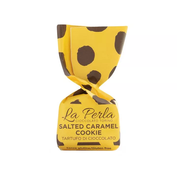 Bild på Vit chokladtryffel med salt karamell & kakkrisp