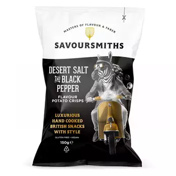 Ökensalt- & svartpepparchips – 150g