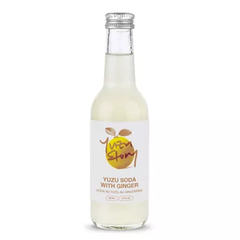 Yuzu soda med ingefära – 25cl (12st)