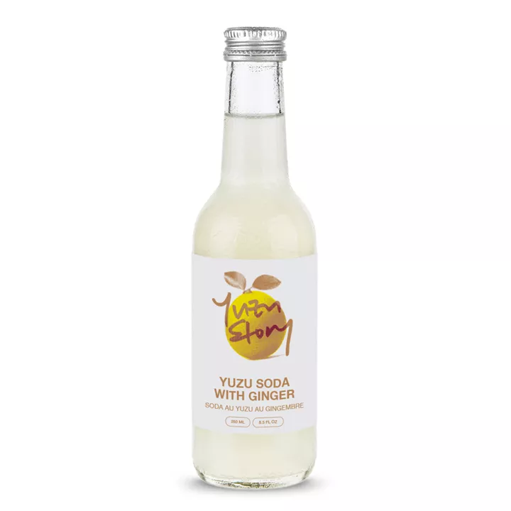 Bild på Yuzu soda med ingefära – 25cl (12st)