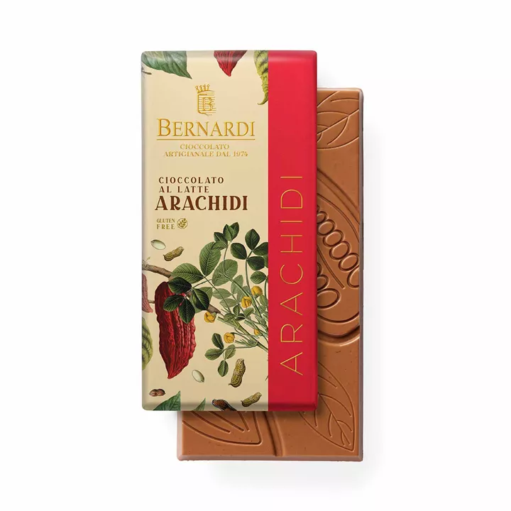 Bild på Jordnötsnougat av mjölkchoklad