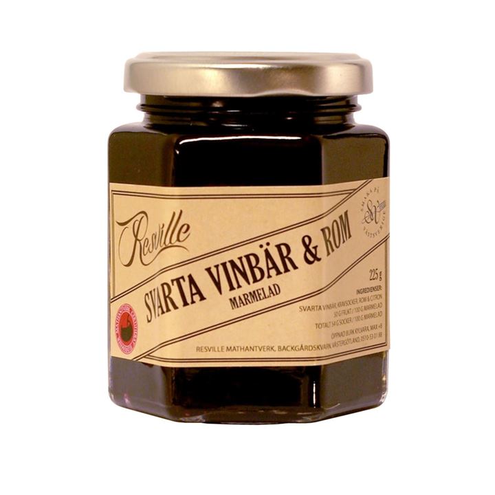 Bild på Marmelad med svarta vinbär & rom