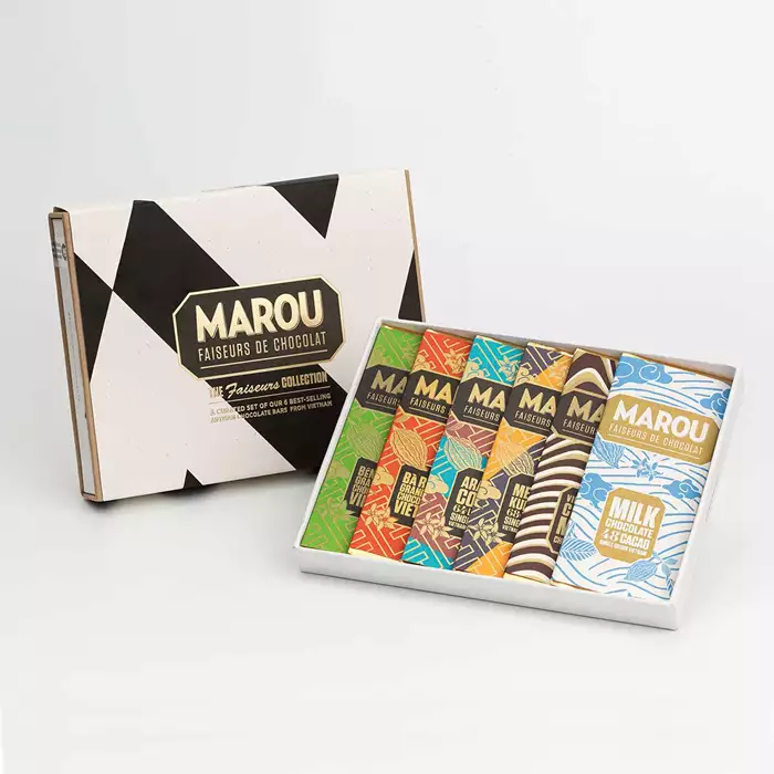 Bild på Marou chokladpaket - 6x24g